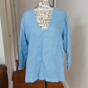 CP SHADES‎ 100% LINEN TOP